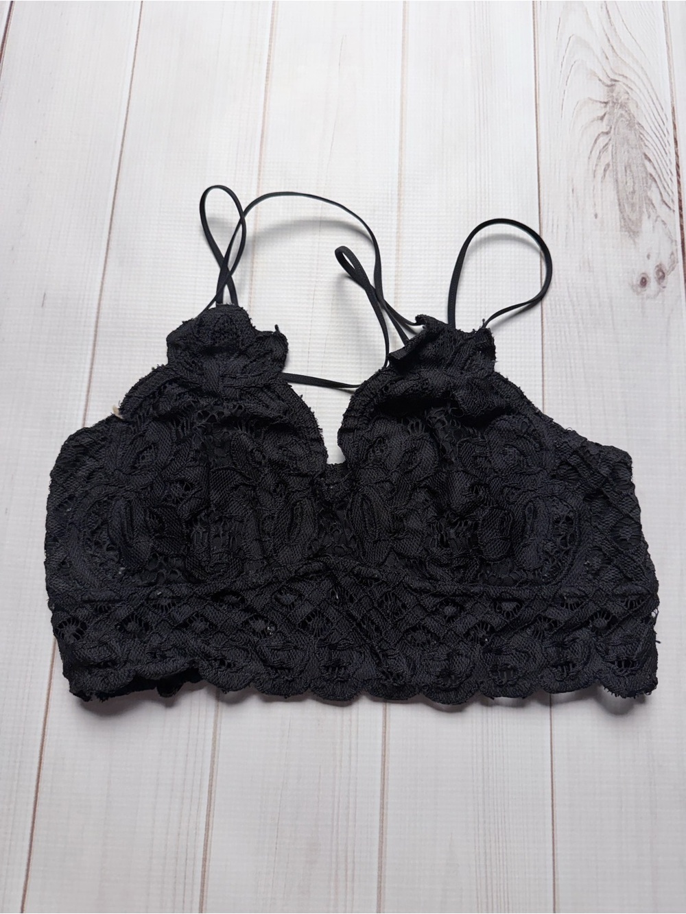 Wishlist Black Lace Bralette